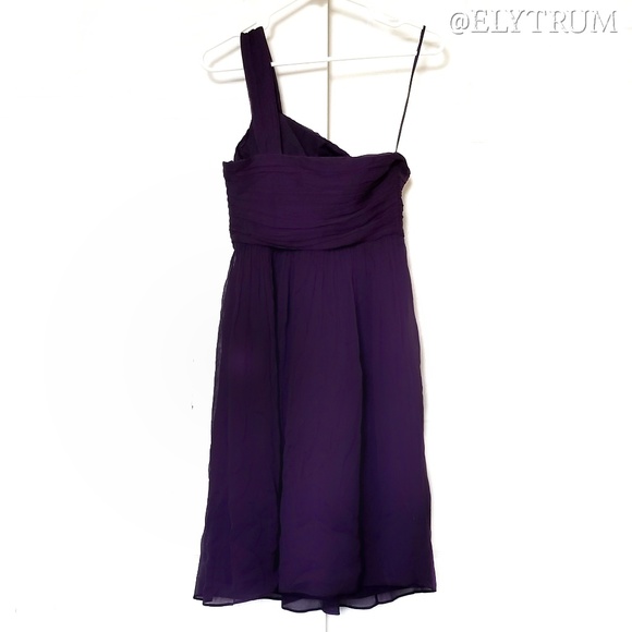 J. Crew Lucienne one strap silk dress - Picture 3 of 5